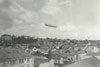 Zeppelin sobrevoando o bairro Floresta em 1934